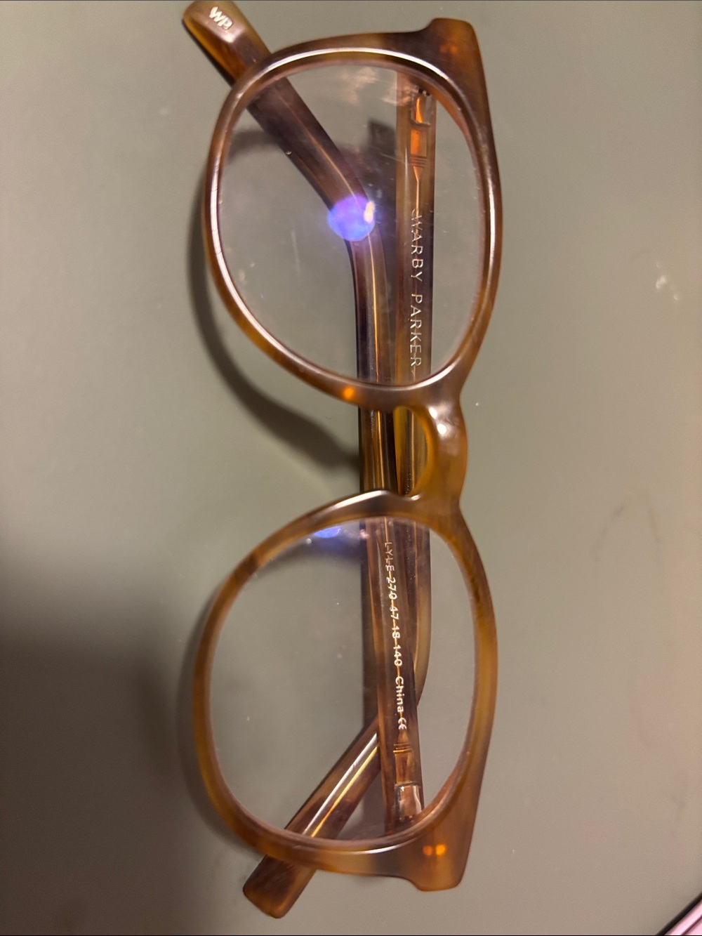 Warby Parker Lyle Glasses - Tortoise Shell